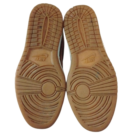 Nike Dunk Sky High Cut Out Metallic Pink Wedge Sneakers Size 7.5 Rare - Picture 10 of 13